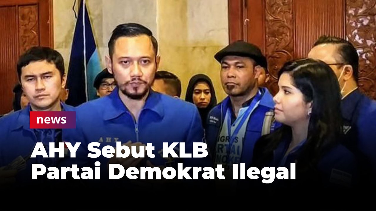 AHY: KLB Partai Demokrat di Deli Serdang Ilegal!