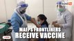 Frontliners at Maeps quarantine centre receive Covid-19 vaccine