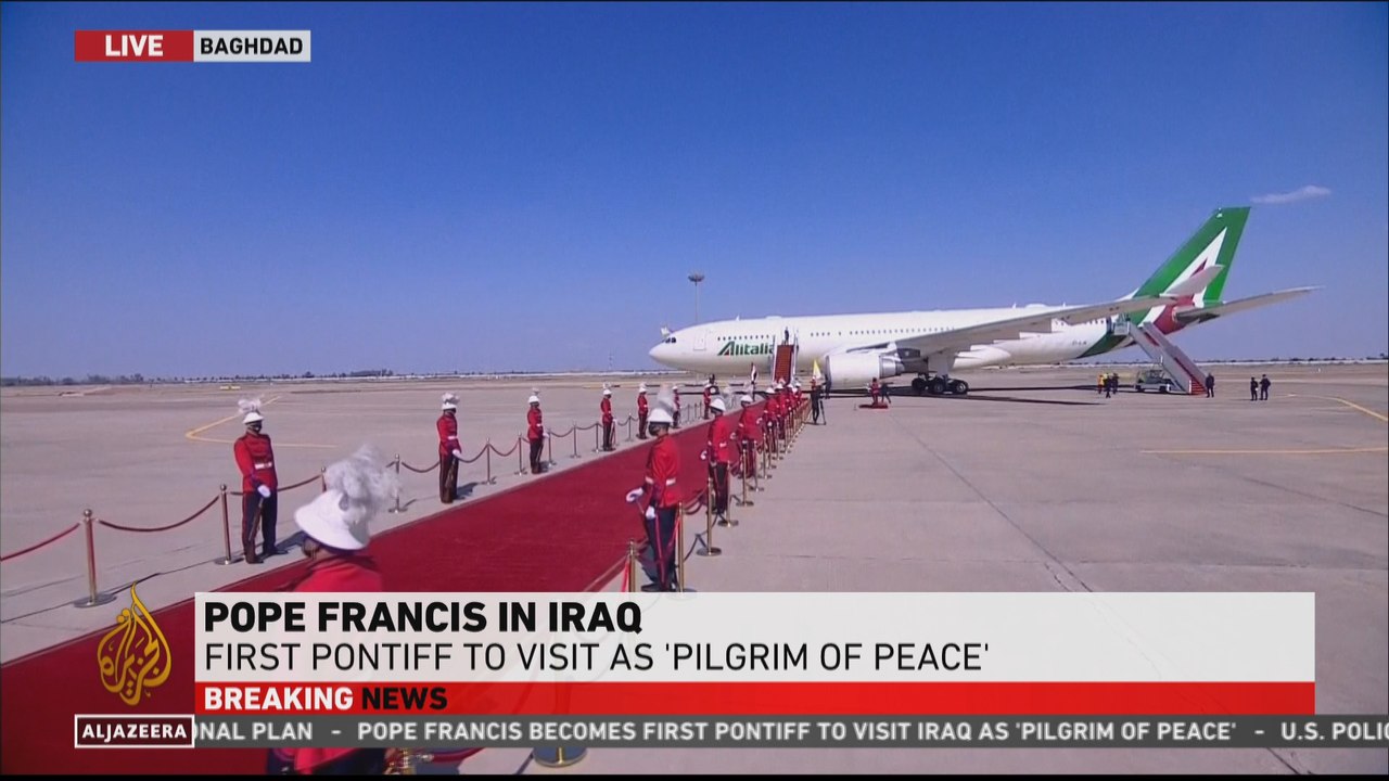 Pope Francis in Iraq: first pontiff to visit as 'Pilgrim of peace'