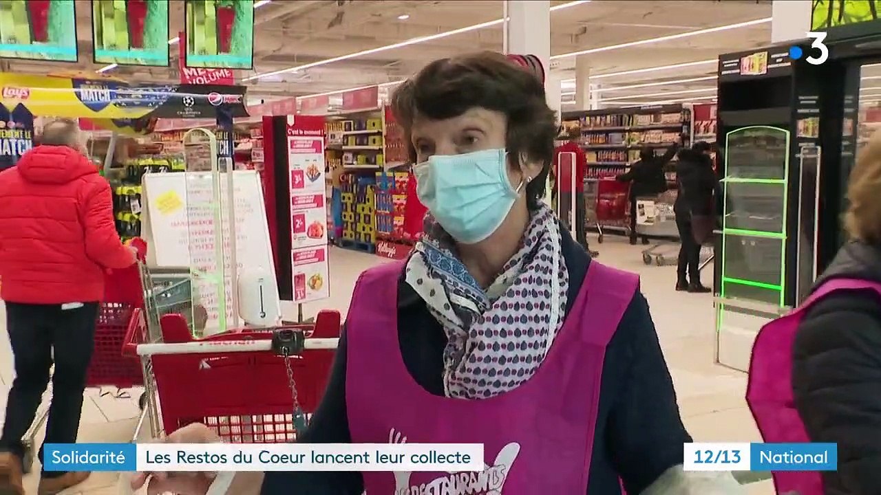 Solidarité : les Restos du Cœur lancent leur grande collecte nationale