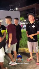 Carros de luxo e muita bebida: jovens voltam aglomerar em posto da Raja