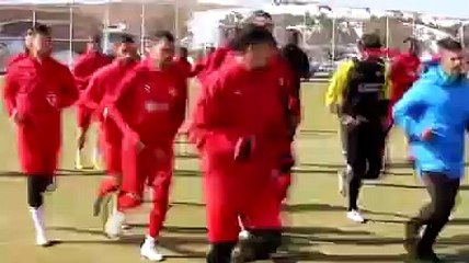 Sivasspor, Galatasaray maçının hazırlıklarını sürdürdü