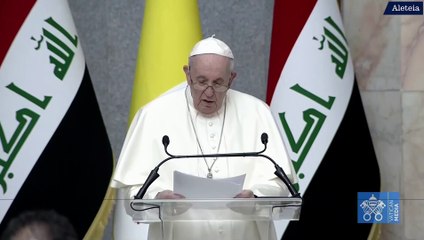 Papa a las autoridades en Irak: ¡Vengo en nombre de Cristo, Príncipe de la Paz!