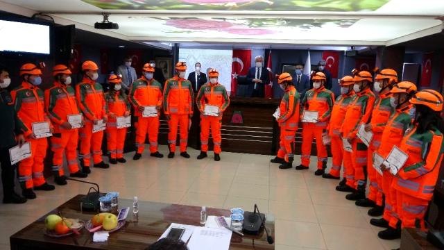 Isparta Belediyesi, afet olaylarına anında müdahale için arama ve kurtarma ekibi kurdu