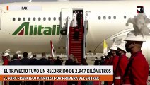 El Papa Francisco aterrizó por primera vez en Irak