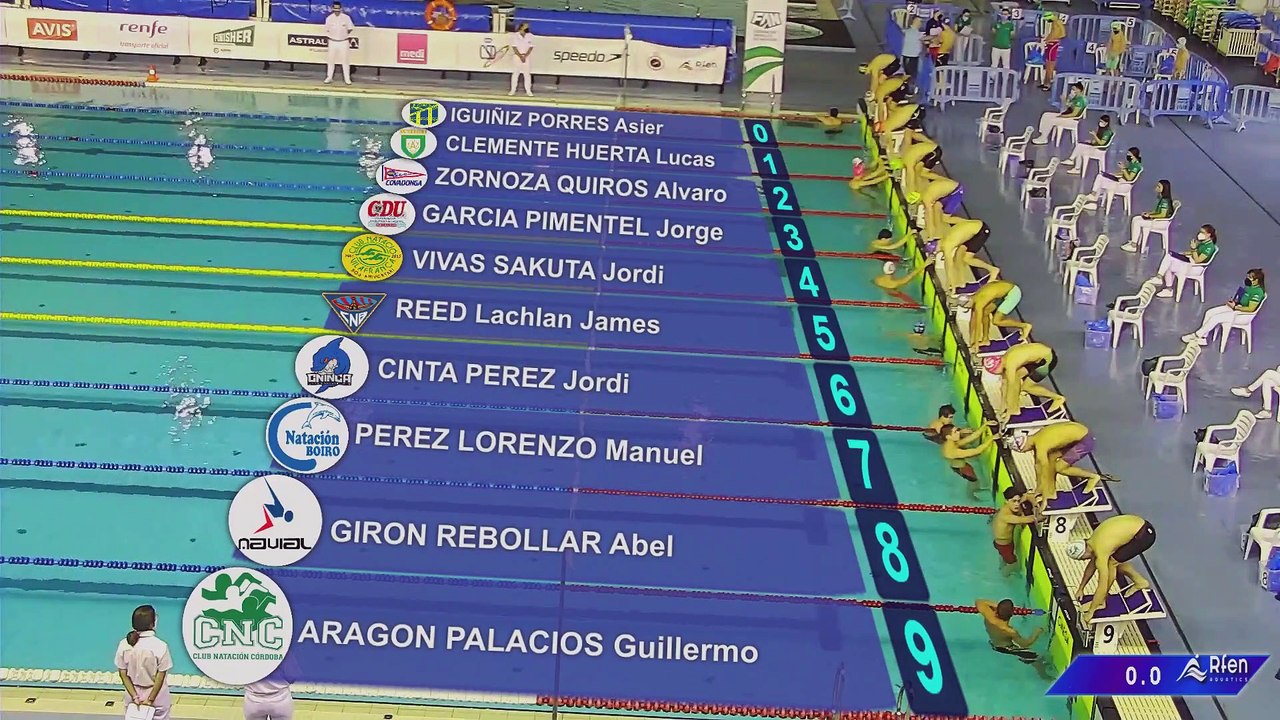 XL CAMPEONATO DE ESPAÑA DE NATACION INFANTIL – INVIERNO 1ª sesión