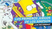 Los juegos de Los Simpson en la primera portada de Hobby Consolas. ¿Los jugaste?