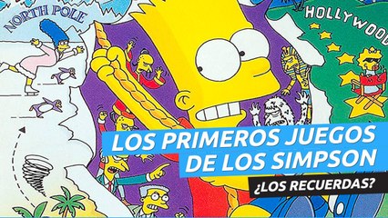 Download Video: Los juegos de Los Simpson en la primera portada de Hobby Consolas. ¿Los jugaste?