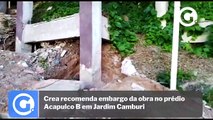 Crea recomenda embargo da obra no prédio Acapulco B em Jardim Camburi