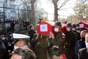 Bitlis şehitleri Ankara'da Cebeci Şehitliği'ne defnedildi