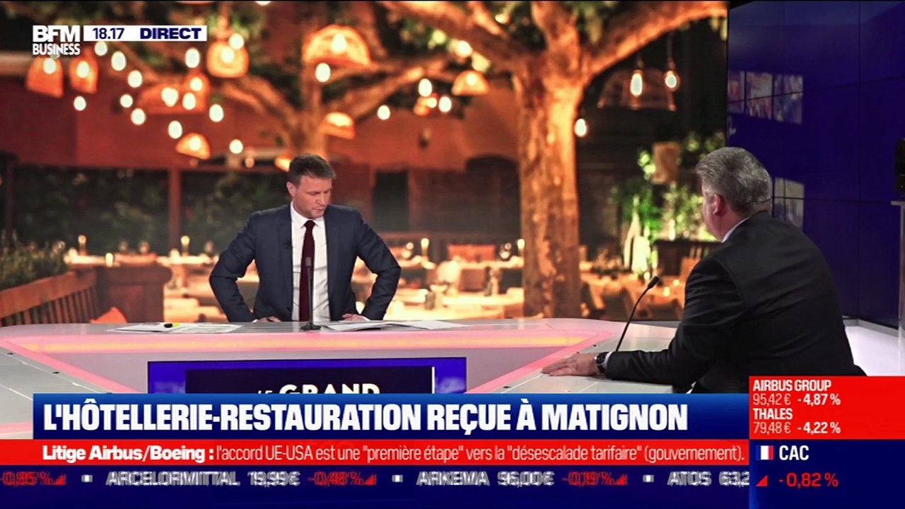 Thierry Grégoire (UMIH Saisonniers) : L'hôtellerie-restauration reçue à Matignon - 05/03