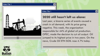 OIL BOUNCES BACK FROM 2020 CRASH, MEANWHILE $QQQ FALLS