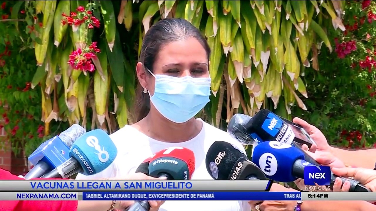 Vacunas llegan a San Miguelito - Nex Noticias