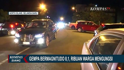 Terjadi Gempa Magnitudo 8.1 di Laut Lepas Selandia Baru, Ribuan Warga Mengungsi