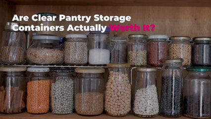 Are Clear Pantry Storage Containers Actually Worth It?