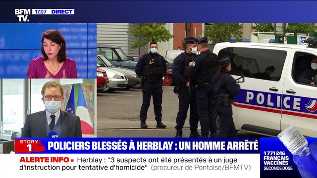 Story 1 : Policiers blessés à Herblay, le troisième suspect arrêté - 05/03