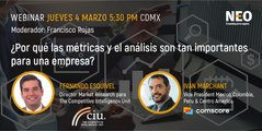 Webinar: ¿Por qué las métricas y el análisis son tan importantes para una empresa?