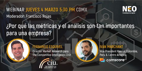 Webinar: ¿Por qué las métricas y el análisis son tan importantes para una empresa?