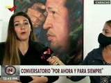 Fundación Comandante Eterno Hugo Chávez realiza conversatorio 