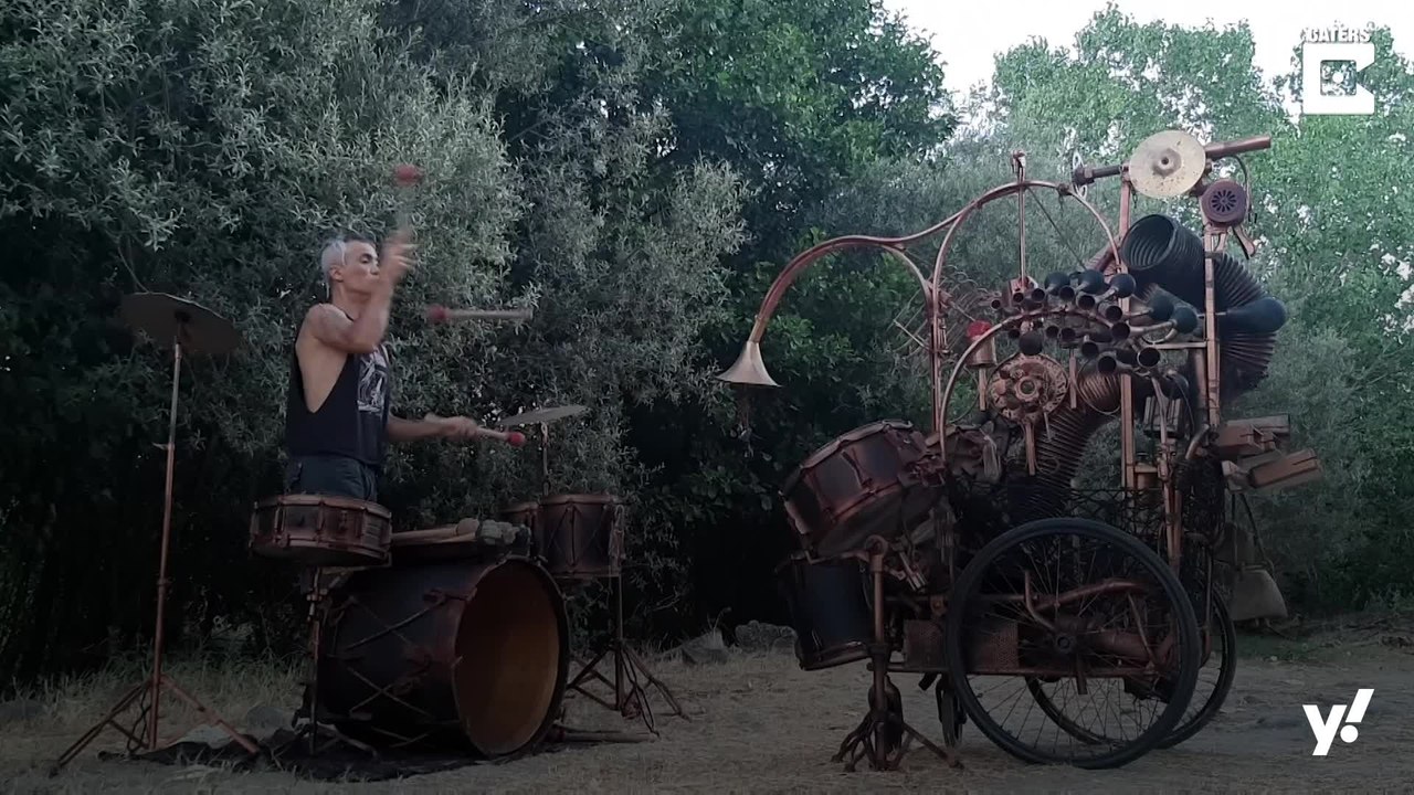 Die verrückteste Art Schlagzeug zu spielen