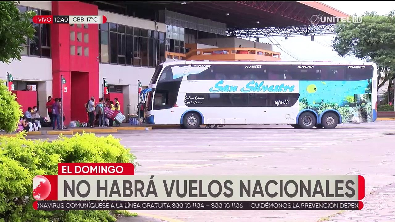 No habrá vuelos locales el día de las elecciones; la ‘Bimodal’ restringirá salidas desde el sábado