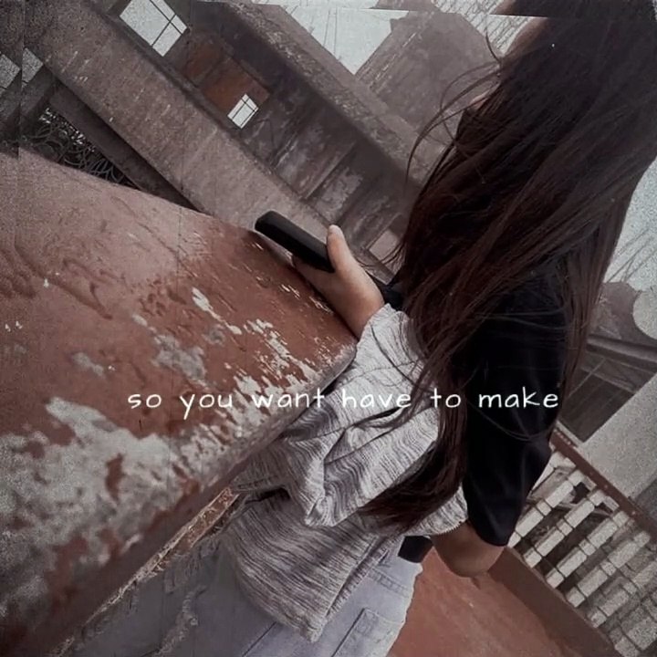 Let me be the one 