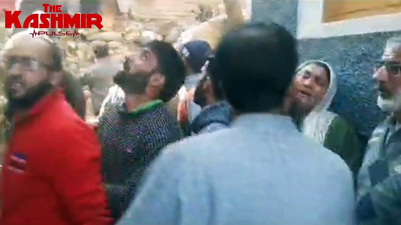 Fire Incident: Residential house partially damaged in Pulwama village