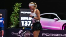WTA - Lyon 2021 - Kristina Mladenovic a sauvé 3 balles de match avant de craquer : 