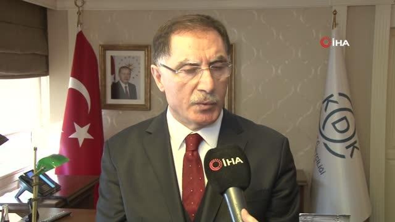KDK Başdenetçisi Şeref Malkoç: "Milletimizin başı sağ olsun"