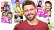 Bachelor Nick Viall Reacts to Shady Tabloid Headlines | Tabloid Treatment | Cosmopolitan