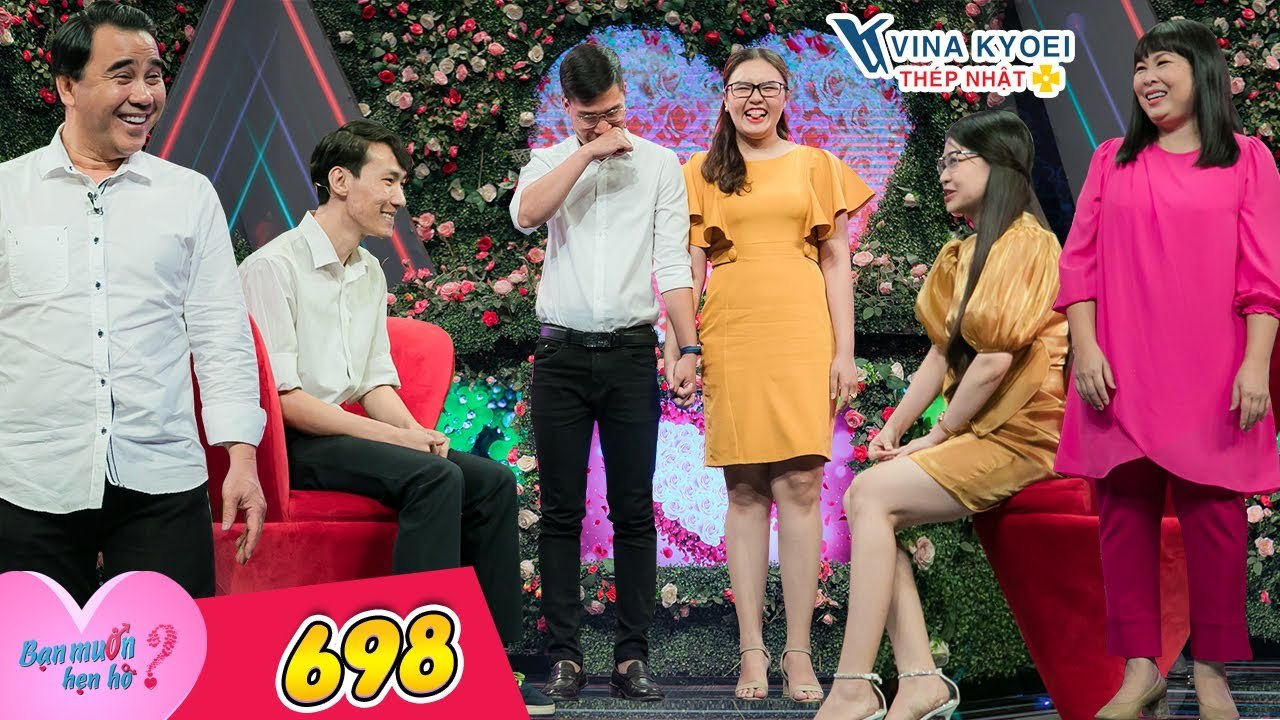 Bạn Muốn Hẹn Hò 698 | Mỹ nhân MỘT ĐỜI CHỒNG làm bạn trai CHOÁNG VÁNG vì đeo phụ kiện MƯỢN CỦA BÀ MỐI