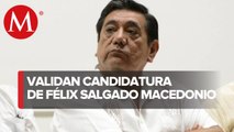Instituto Electoral de Guerrero valida candidatura de Félix Salgado Macedonio