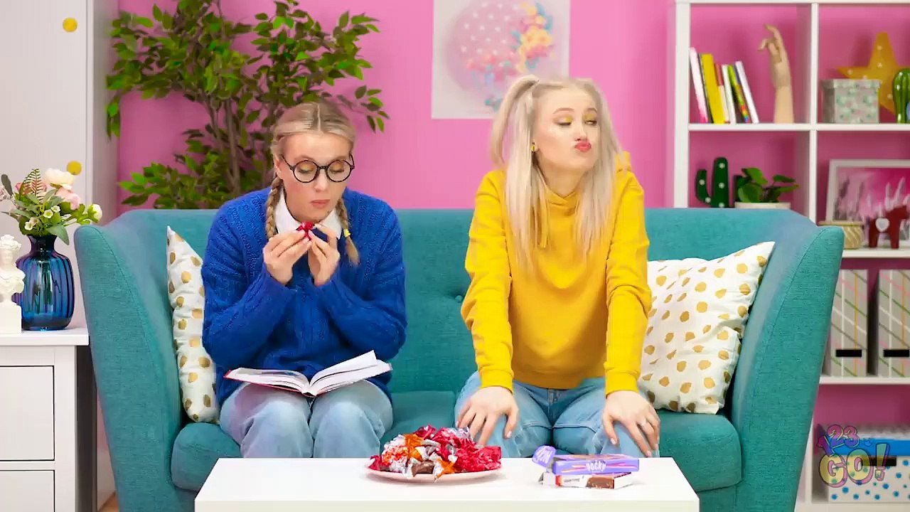 MYSTERY BOX CHALLENGE || Try Not To Laugh by 123 GO!