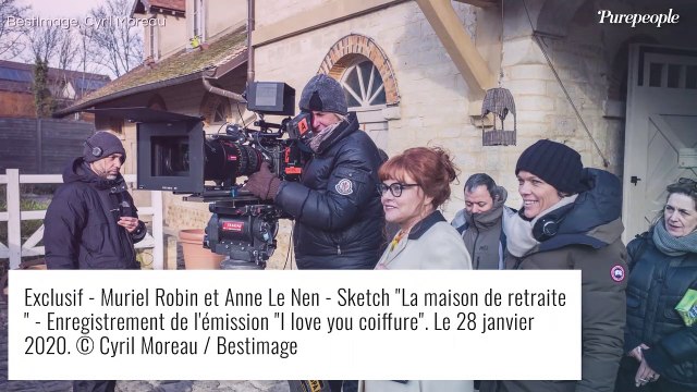 Muriel Robin : Son épouse, Anne Le Nen, obligée de la remplacer au pied levé aux Trophées du Film Français