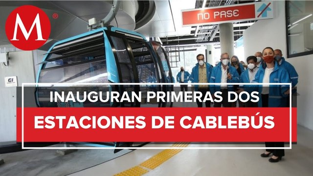 CdMx inaugura dos estaciones de Línea 1 del Cablebús; darán servicio gratis por un mes
