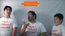 FFG Chronicles 52 Ubisoft and Sony E3 2017 Press Conferences