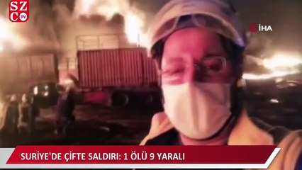 Suriye'de çifte saldırı: 1 ölü, 9 yaralı