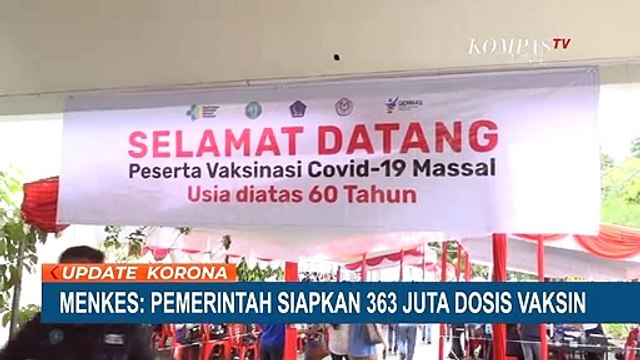 Menkes: Pemerintah Siapkan 363 Juta Dosis Vaksin Corona