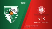 Zalgiris Kaunas - AX Armani Exchange Milan Highlights | Turkish Airlines EuroLeague, RS Round 28