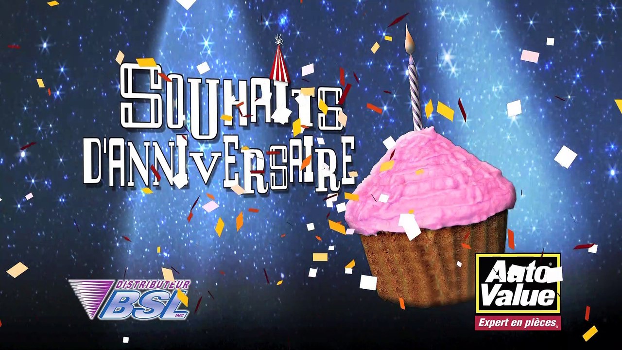 Souhaits d'anniversaire | Capsule 1 - 5 mars