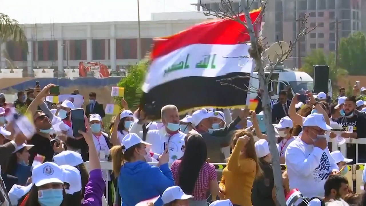 El papa pide paz y "respeto y protección" para todas las religiones en Irak