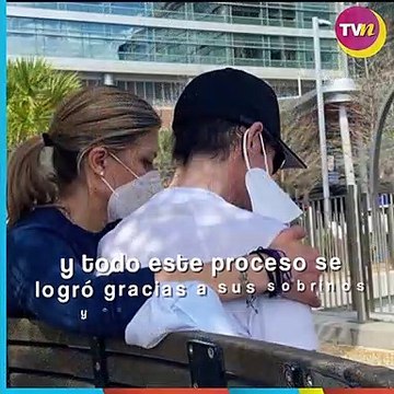 Graciela Mauri, feliz de que su hermano, Toño Mauri, ya está en casa