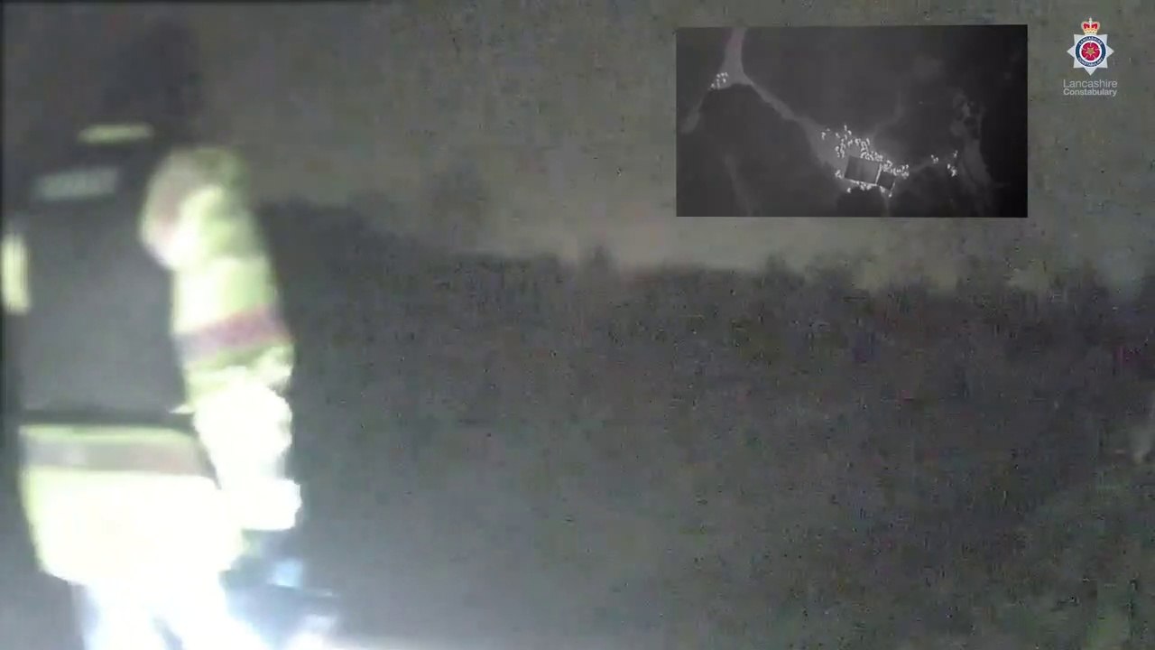 Lancashire Police break up rave with around 100 people in Chorley