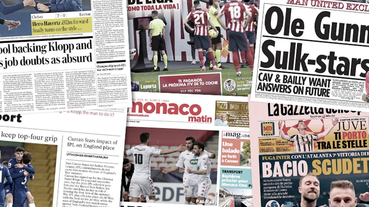 Vives tensions entre le Real Madrid et l'Atléti...