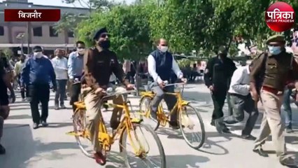 बाइक्स इन बिजनौर प्रोजेक्ट का हुआ शुभारंभ