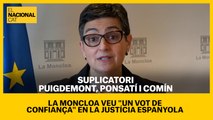 La ministra d'Afers Exteriors sobre la suspensió del suplicatori: 