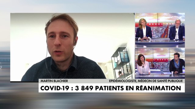 Martin Blachier : «On a une chose qui est très bizarre : on a beaucoup plus de patients en réanimation, que dans tout le reste des autres indicateurs»