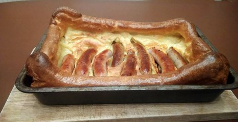 Toad in the Hole with Caramelised Onions