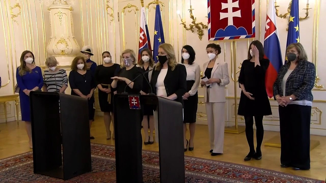 ZÁZNAM: Vyjadrenie prezidentky SR Zuzany Čaputovej - Dosahy pandémie na život žien