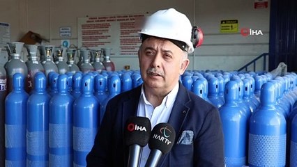 Havadan kazanç... 600 kat küçültülen endüstriyel gazlar Avrupa ve Ortadoğu ülkelerine ihraç ediliyor